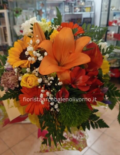 Bouquet di fiori assortiti