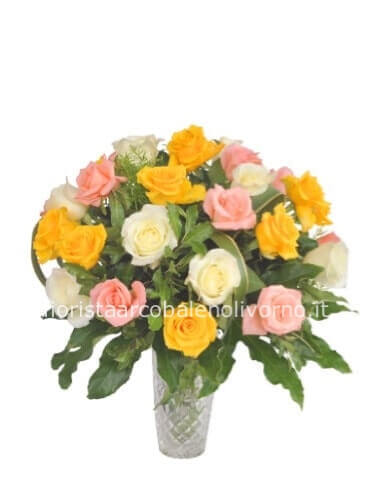 Bouquet di rose ssortite