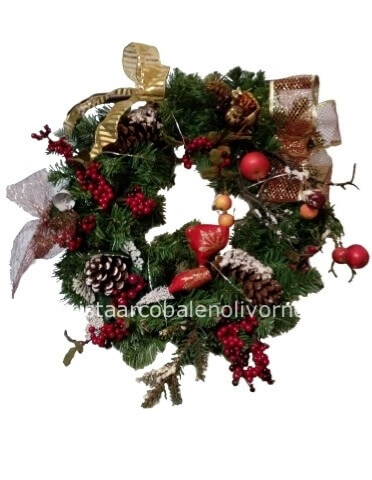 Coroncina natalizia artificiale