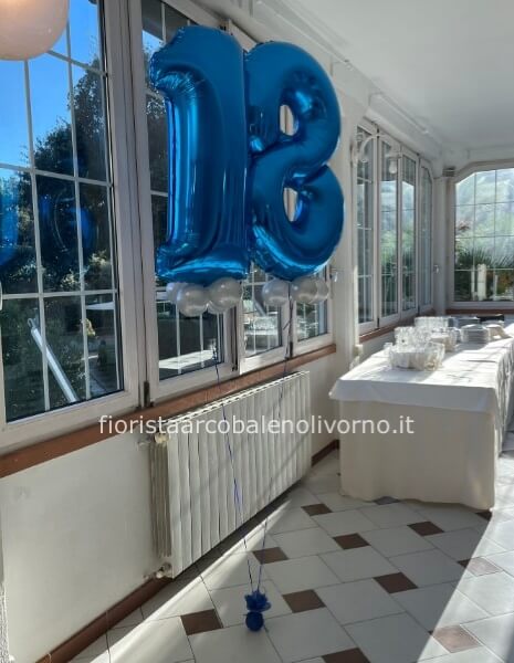 numero 18 palloncini 1 m